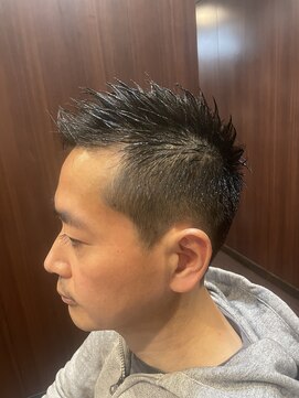 ヒロギンザ 銀座一丁目店(HIRO GINZA) 厚め刈り上げショート