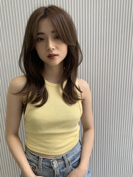 オリンテ バイ レシッド 表参道(orente by rcid) 夏韓国☆顔周りレイヤーくびれワンカール髪質改善ダークアッシュ