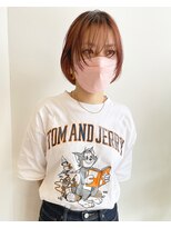 スプリング ウシワカマル(SPRING@ushiwakamaru)&nbsp;・オレンジブラウン×フェイスレイヤー