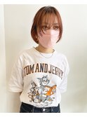 ・オレンジブラウン×フェイスレイヤー