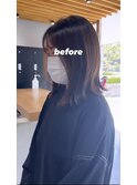 お客様before→ after モードデザインbob
