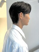 ゼストプール(ZEST POOL) センターパート ガイルヘア カルマパーマ 韓国ヘア