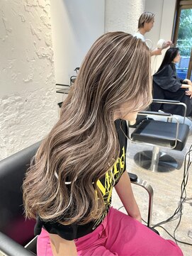 ブレンド 渋谷(BLend) 【BLend渋谷】髪質改善　艶髪　ハイライトカラー