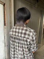 襟足インナー×シルバー