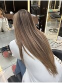 ロングバレイヤージュ