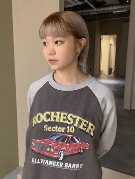 パークレーン アイス イヴェン(park lane ICI yeven) ルーツカラーでベージュに!