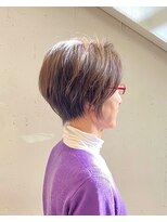 ハルキ ミナト ジャパン オオサカ(HARUKI MINATO japan OSAKA)&nbsp;40代50代小顔似合わせカットくびレイヤーエモージュ大人可愛い