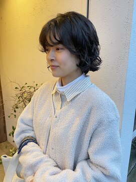 ドット ヘアー(dot.hair) ニュアンスボブパーマ