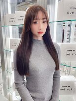 ノエロク 岐阜(noe rok)&nbsp;【ヘーゼルベージュ】韓国風レイヤースタイル