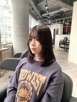 リーオオサカ(Lee Osaka)&nbsp;ボルドーカラー×レイヤーカット