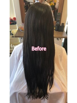 ヘアー エステティック サロン オハナ(Hair Aesthetic Salon OHANA) 美髪を求めて沢山の女性が他県からもご来店します。