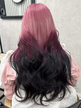 ロウル 渋谷(LOWRL) デザインルーツカラー/ケアブリーチカラー