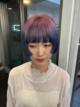 レコ 渋谷(LECO) ブルーとピンクルーツカラー