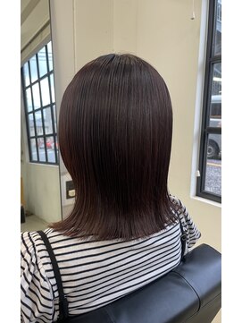 ナンバースリー 溝の口店(Number Three) 切りっぱなしボブ【N°3 溝の口】