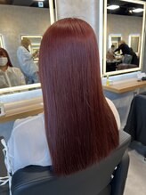 No.4ブリーチなしで実現する”赤"