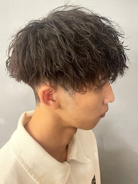 バース バイ ハピネス(BIRTH by happiness) 奈良men's縦落ちツイストスパイラルパーマ