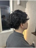 波巻きスパイラルパーマ【ツイストスパイラル/フェード】