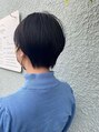 ヘアードレッシングショップ サロ(Hair Dressing Shop Salo)&nbsp;ブルーブラック×ショート☆ショートスタイル得意です♪