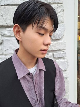 ソレイユトウキョウシブヤ(SOLEIL TOKYO shibuya) 韓国 ネイビーカラー メンズ