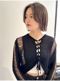 【YOKE】カーキグレージュオリーブグレージュ縮毛矯正髪質改善