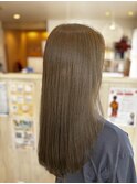 20代30代ナチュラルソフトウルフモカベージュ夏カラー秋カラー