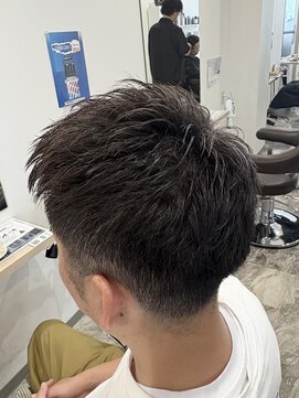 リシェイル(RICHAIR) スパイキーショート　グレーメッシュ