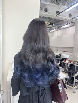 アライブ ハラジュク(ALIVE harajuku) 【ALIVE yu-ki 大人気ブルーのグラデーションカラー】