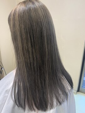 アズールサン 草加西口店(azule-sun) ハイライトカラー,グレージュ,ロング