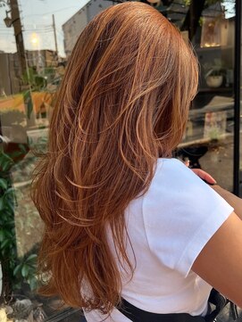 ロマーノ(ROMANO) 【ROMANO】外国人風レイヤー×ハイライト