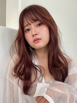 シャルムバイケンジ(Charm.by KENJE) ハイライトカラーミルクティーベージュレイヤーカット髪質改善