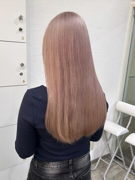 インク サカエ(inq sakae) ピンクベージュ/ハイトーン/ブリーチ