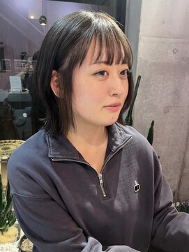 レイドバック(LAID BACK) ウルフボブ