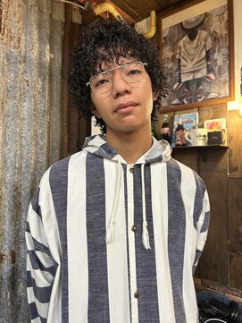アンドピース and peace メンズケアスパイラルパーマ