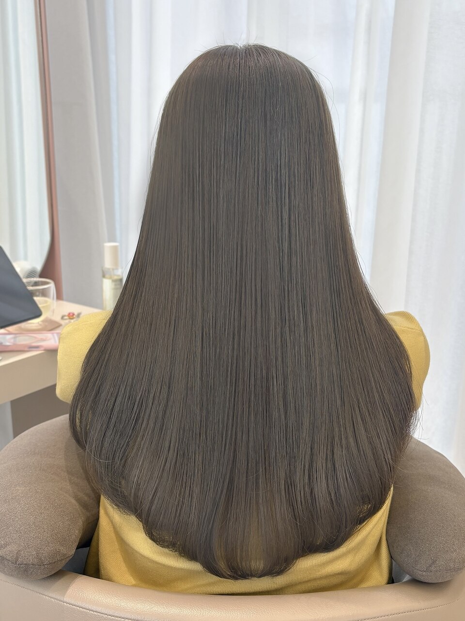 艶髪ピンクベージュ/表参道/ロング