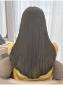 ブリーチなしWカラー くすみベージュ