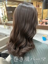 アミー 銀座(Ammy) #韓国風パーマ#コテ巻き風パーマ #パーマロング#韓国へア