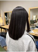 ミディアム/セミロング/TOKIOストレート/縮毛矯正