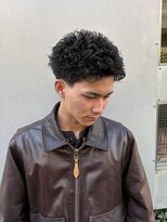 オルヴァ(Orva)&nbsp;スパイキーショート×ピンパーマ[湘南/藤沢/メンズカット]
