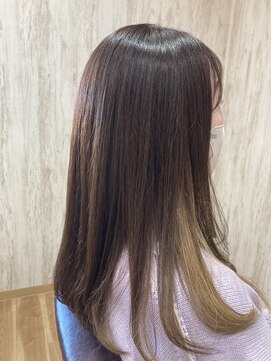 ハピネスヘアー(Happiness hair) インナーカラー☆顔周りレイヤーカット