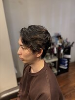 アリレイナ美容室 鎌倉店(ARIREINA) 鎌倉メンズセンターパートフェザーパーマ20代30代