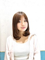 ロンド レイ 立川(Lond Ray) ラテグレージュ/レイヤーボブ/韓国巻き/結べるレイヤー/立川