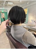 ショートボブ/ショート/ボブ/ショートカット/韓国/顔周り