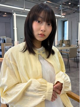 ウェイズトウキョウ 表参道(Ways TOKYO) カット/カラー/顔周りレイヤー/レイヤーカット/ミディアム