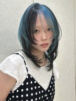 アイトーキョーエス 渋谷(AI TOKYO S)&nbsp;デザインカラー/ウルフカット/ハッシュカット/夏ショート/渋谷