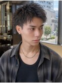 【<10>セットが崩れない♪メンズカット・ツイストスパイラル】