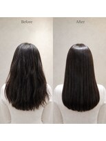 レセ 南柏店(Laissez)&nbsp;髪質改善/縮毛矯正/ストレートロング/ツヤ髪/やわらかブラウン