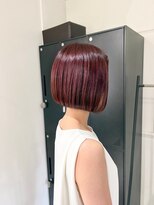 アトレ 福岡大名店(attrait)&nbsp;ピンクボブ×カット&カラー&トリートメント