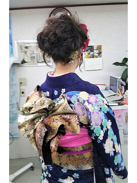 美容室ゆふー 成人式