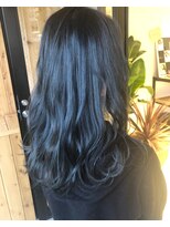 フィゼル 福島店(fizelle)&nbsp;ネイビーブルーカラー＊池本弥桜