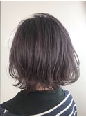シアーパープル×外ハネボブ
